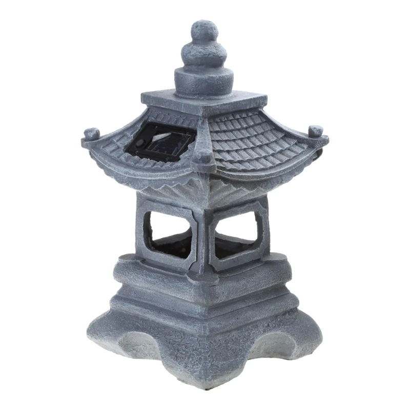 

Decorative Solar for Palace Lamp Japanese Landscape Light Garden Yard Orna 45BE