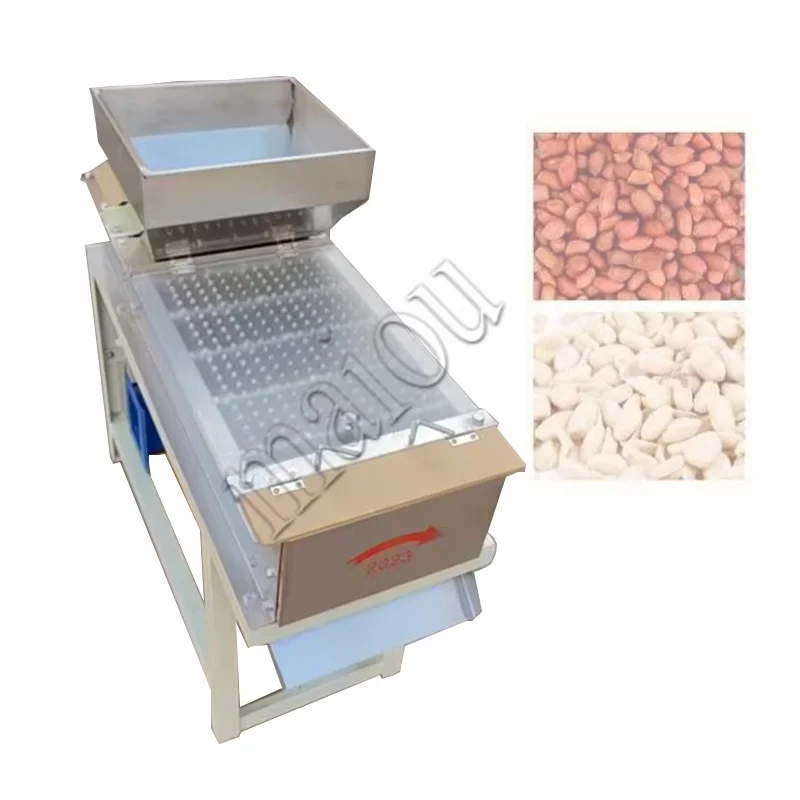 

Automatic Energy Saving 200KG/H Peeling Soybean Coat Removing Dry Type Peeler Peanut Red Skin Eliminator Machine