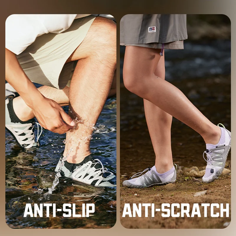 Naturehike Wading Sandals Antislip Breathable Anti-scratch Shoes Ultralight Antiskid Outdoor Sports Beach Feet-Protect Sneakers image 2