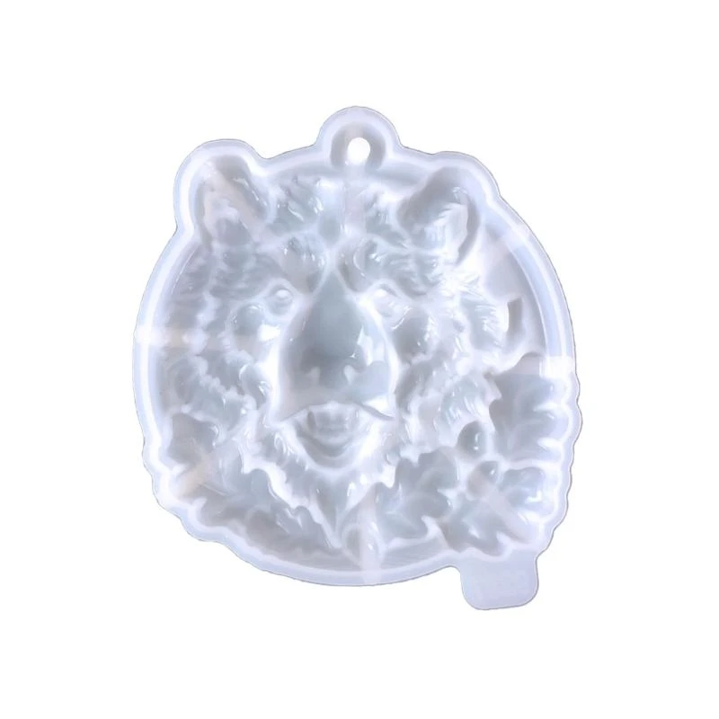 

Cartoon Bear Heads Keychain Mould Epoxy Resin Mold for DIY Craft AccessorY