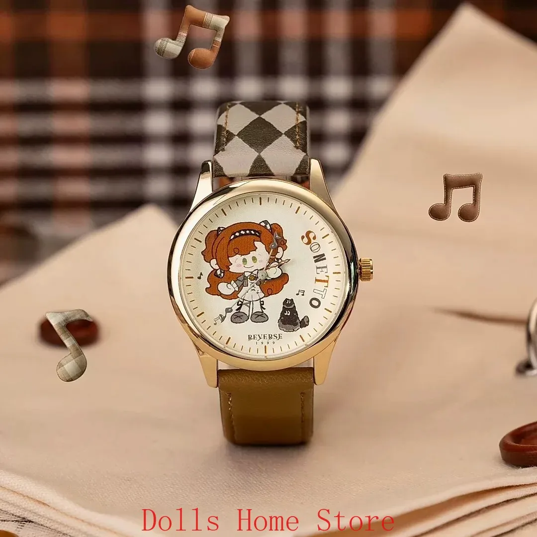 Game Official Reverse:1999 Sonetto Vertin Liang Yue Marcus Anime Cosplay Watch Cartoon Wristwatch Wrist Watches Ornament Gift view 5