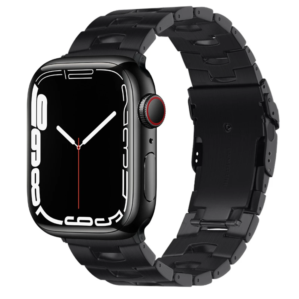 Oracle Titanium Strap for Apple Watch Band 45mm 44mm 42mm 41mm 40mm 38mm Ultra 49mm Wristband iWatch Series 10 9 8 7 6 5 4 SE 3