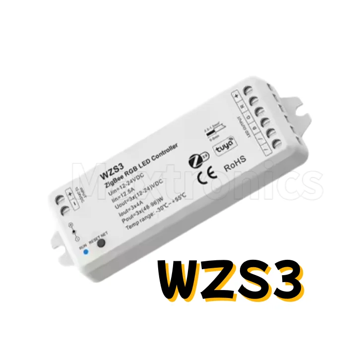 LED Controller WZS1/2/3/4/5 Zigbee 3.0 DC12-24-36V Voice /Google/Alexa control For Single Color CCT RGB RGBW RGB+CCT Led Strip
