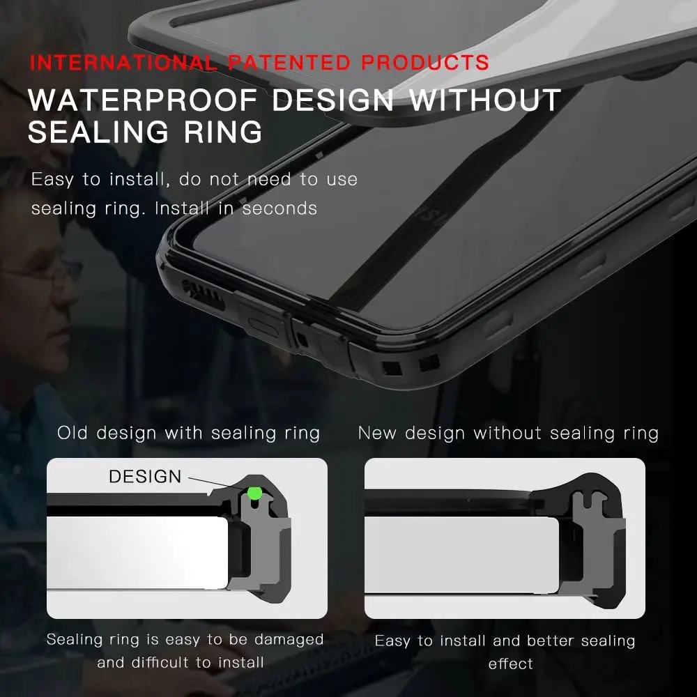 Professional Waterproof Case for Samsung A25 A24 A15 A14 A34 A54 A13 A33 A53 A12 A22 A32 A42 Extreme Diving IP-68 Phone Cover