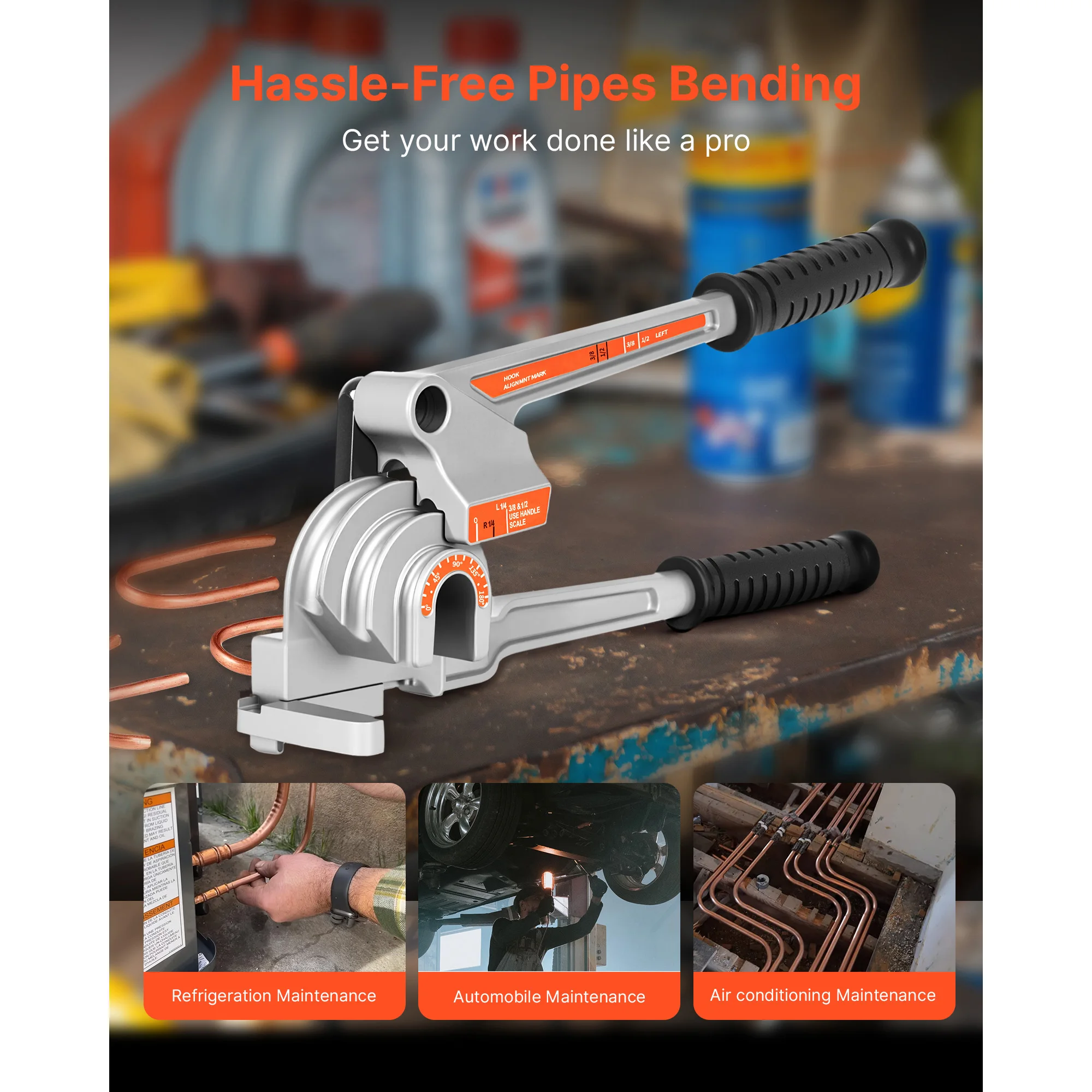 SucceBuy Pipe Tube Bender 1/4