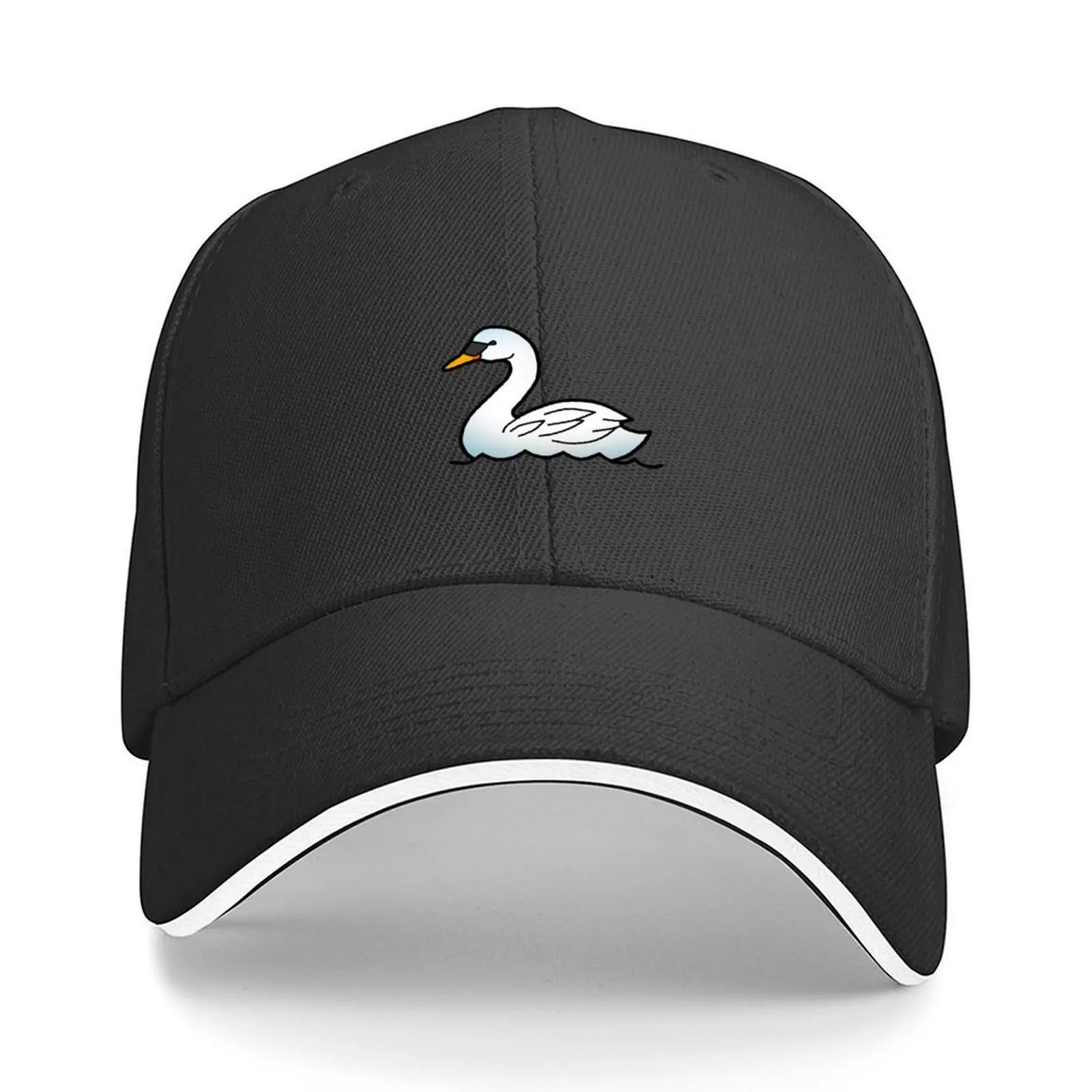 

Swan Baseball Cap tea Hat luxury woman cap Luxury man cap Luxury Brand Caps For Men Women's