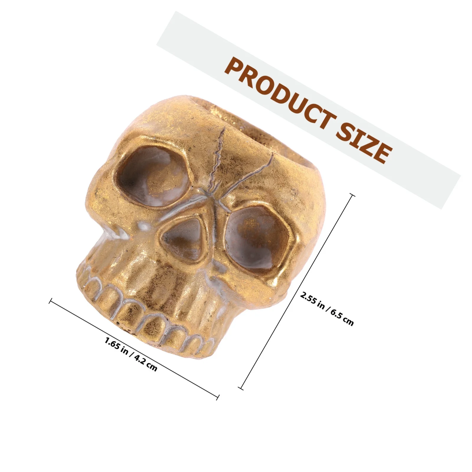 Holder Made of Heat Resistant Resin Lightweight Halloween Decor for Dining Table Spooky Candlesticks Home Party