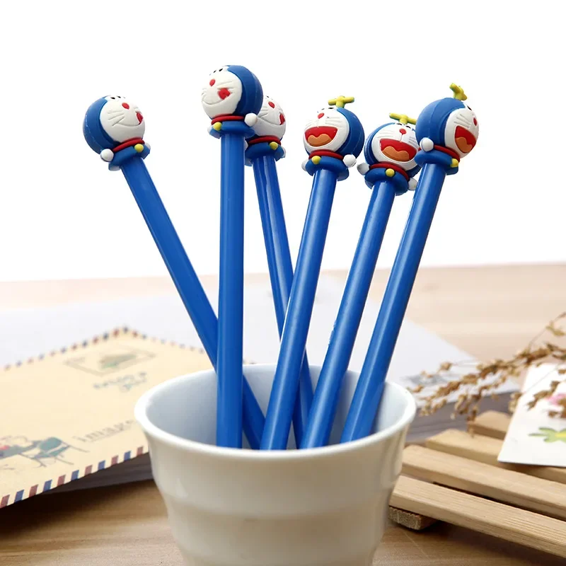 Stationery Cute Facial Expression Tink Cat Students Learn Stationery Neutral Pen Office Signature Kawaii School Pen Stationary