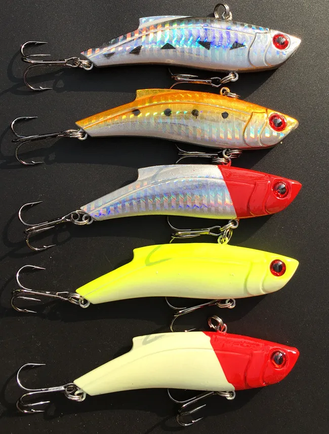 New Fishing Lure VIB Lure Hard Vibration Bait 15g 28g 35g Swimbait 10 Colors Artificial Lures 1 Piece SALE