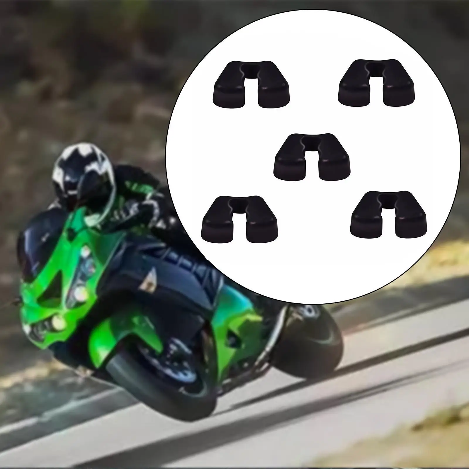 Rear Hub Dampers Rubber Wear Resistant Durable Drives Spare Parts for Kawasaki Ninja ZX14R ZX1400E SE 2013