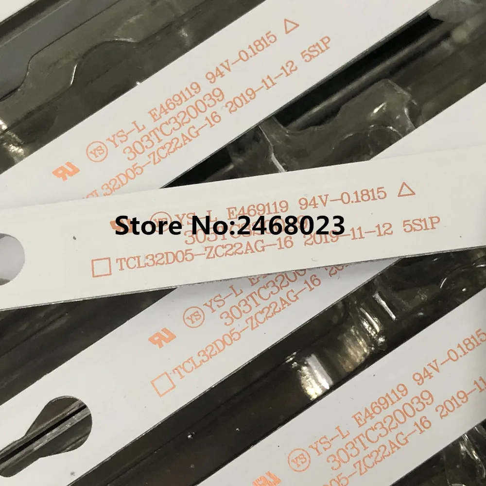 Bande de rétroéclairage LED, 32S6500S, 32S6500, 32S5300, 32D1200, Philco PTV32D12D, PTV32D12, 4C-LB320T-DSA, DSR, 32HR332M05A7, V2, 10 pièces