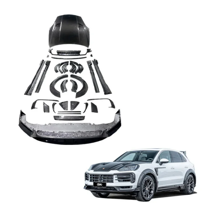 Cayenne 9Y0 Обновление Man-sory Bodykit Детали для тюнинга автомобиля Сухие комплекты бампера из углеродного волокна для Cayenne 9Y0 MSY Body Kits