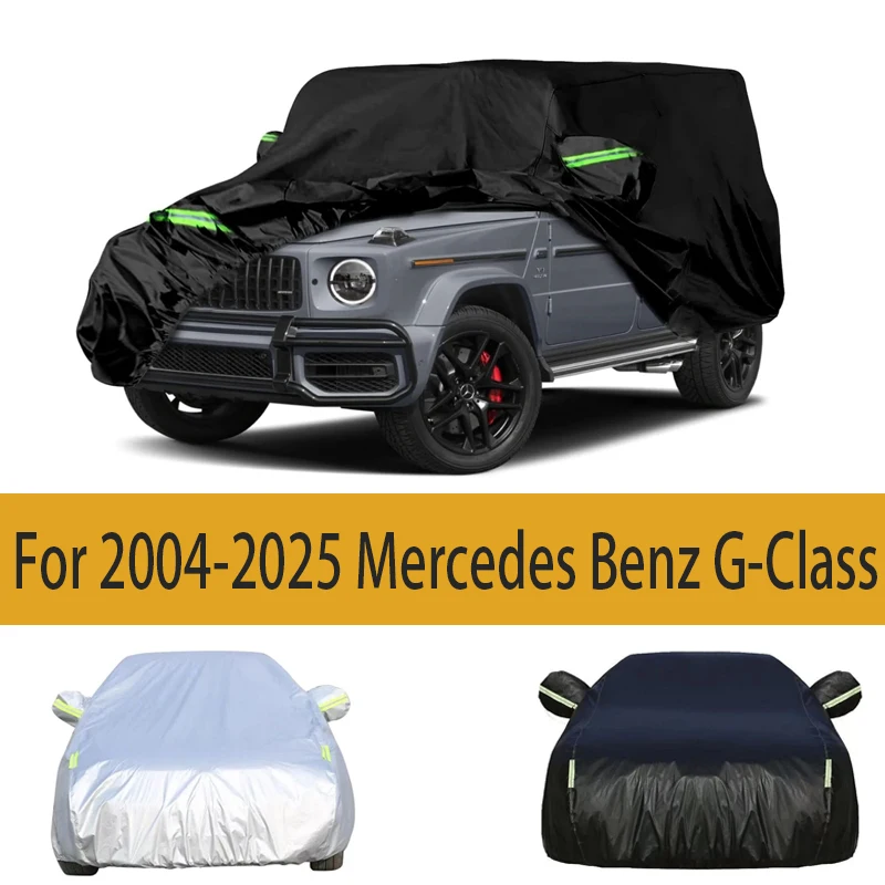 

Waterproof Car Covers for 2004-2025 Mercedes Benz G-Class for Snow Rain Dust Hail Protection