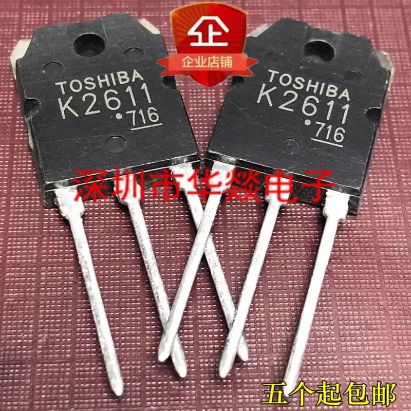 5PCS  K2611  2SK2611   TO-3P  900V  9A