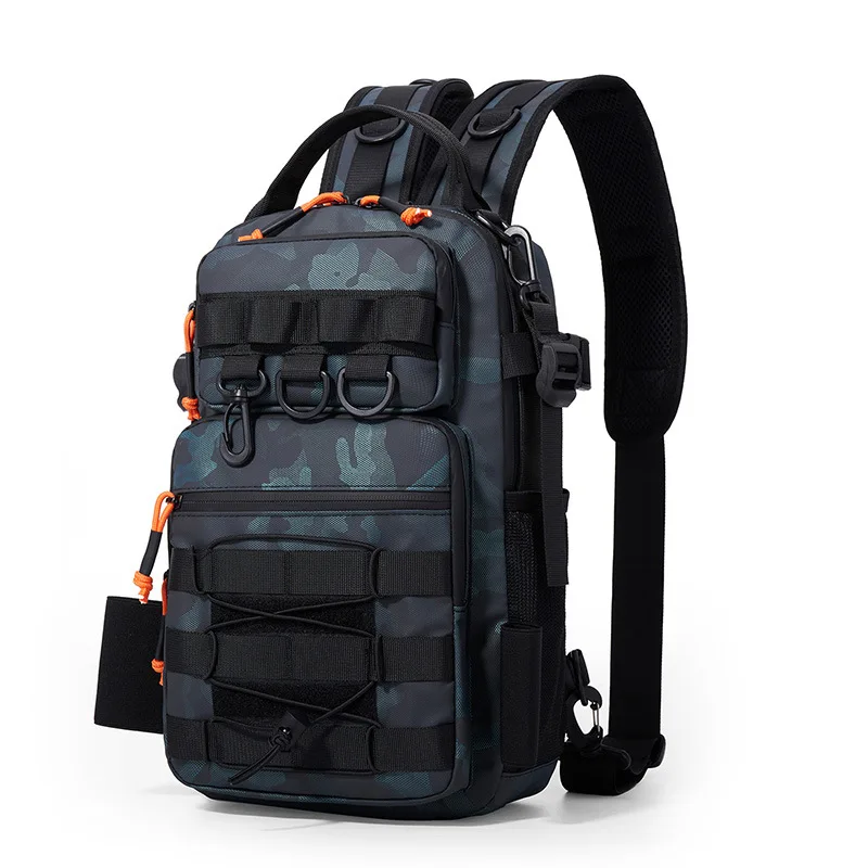 Men's and Women's Double-shoulder Single-shoulder Backpacks,Rod Bags, Fishing Outdoor Multifunctional Bags, Fishing Tackle Bags