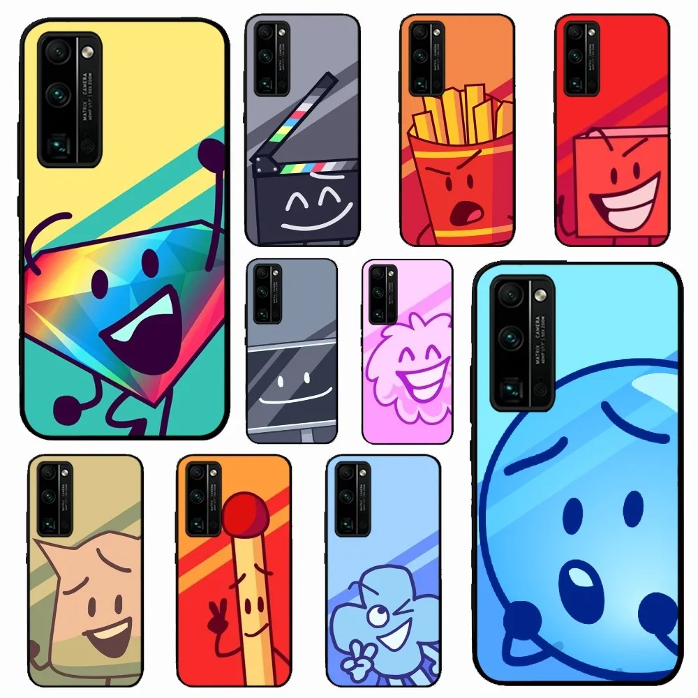 Bfdi Battle For Dream Island Phone Case For Huawei Honor 10 lite 9 20 7A 9X 30 50 60 70 pro plus Soft Silicone Cover