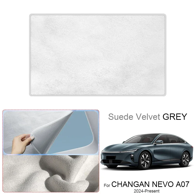 

Car Suede Fabric Anti-uv Electrostatic Adsorption Sunroof Sunshade For CHANGAN NEVO A07 2024-Present Heat Insulation Skylight