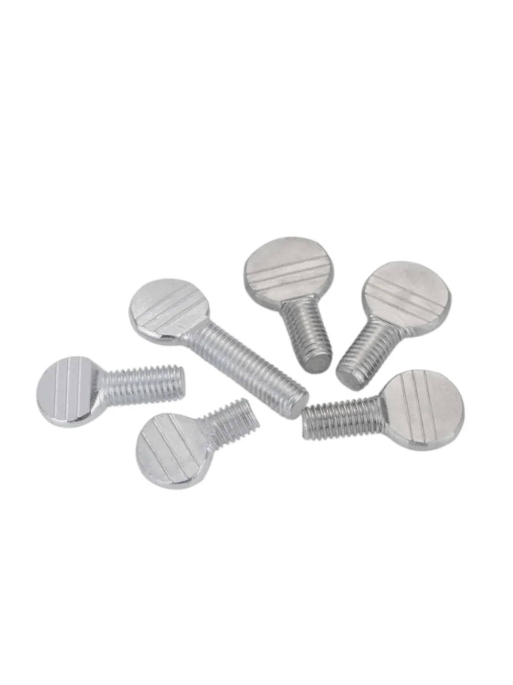 M4 M5 M6 M8 M10 Thumb Screw 304 Stainless Steel Carbon Steel Galvanized Hand Screw Table Tennis Racket Screw, Length 8-100mm
