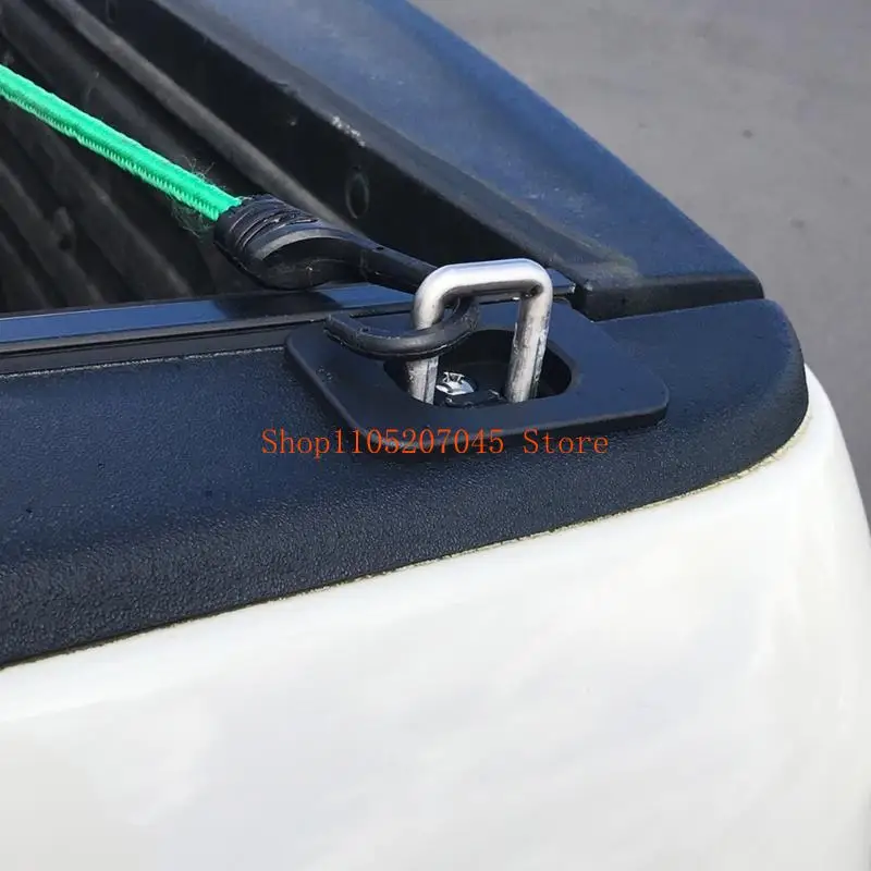 37cd مرساة مرساة قابلة للسحب لسرير الشاحنة على الجانب العلوي حلقات D لذاكرة الوصول العشوائي F150 #3