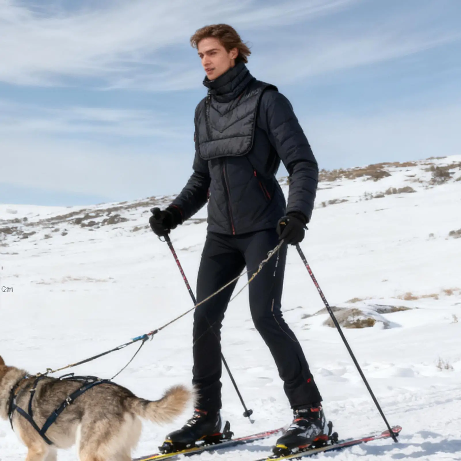 دراجة نارية الرقبة الجراب يندبروف سستة إغلاق الشتاء الدراجات الرقبة غطاء الصدر للتزلج الصيد الجري المشي لمسافات طويلة في الهواء الطلق