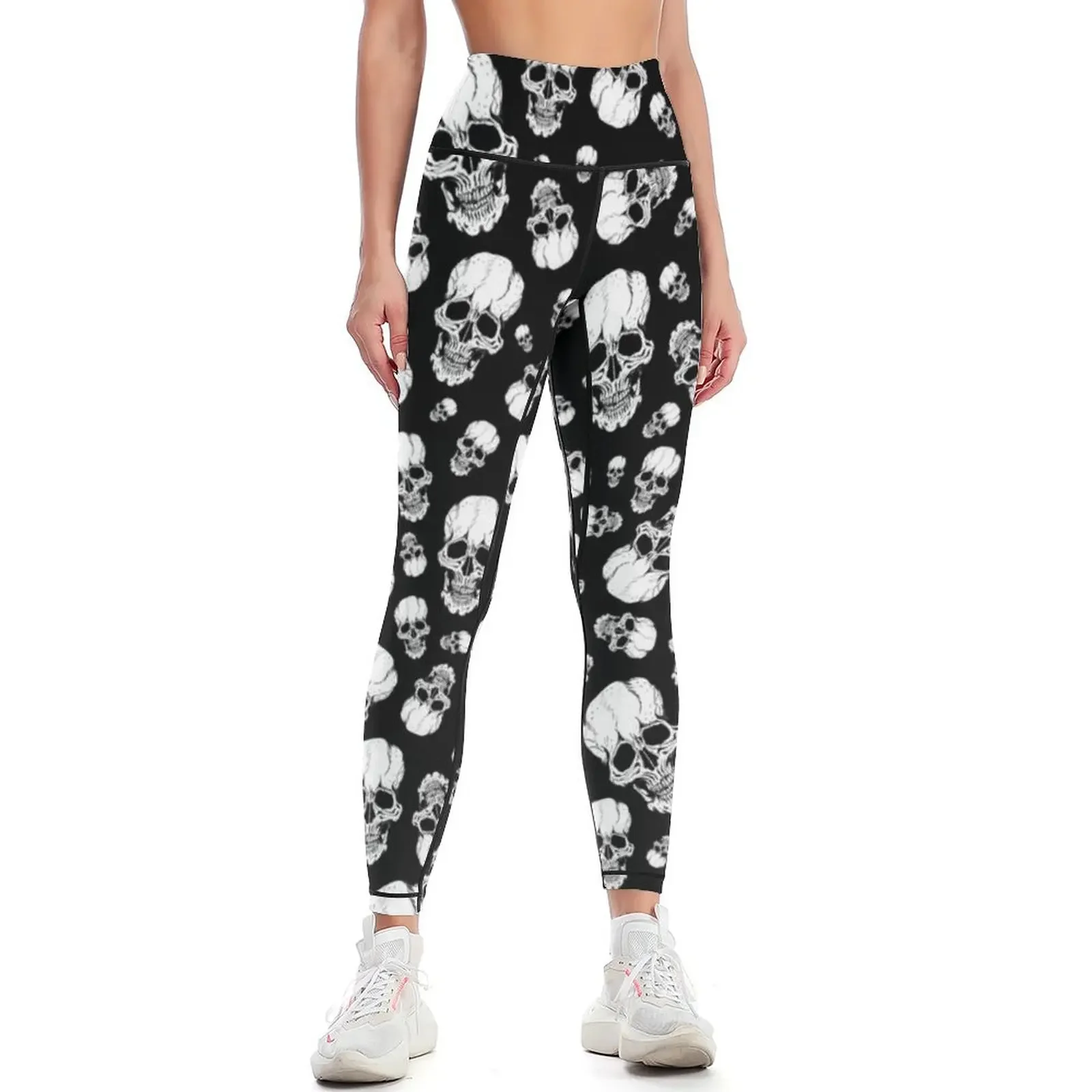 

Skulls, Skulls and More Skulls Leggings workout clothes for gym's sportswear sport pants Sweatpants Womens Leggings