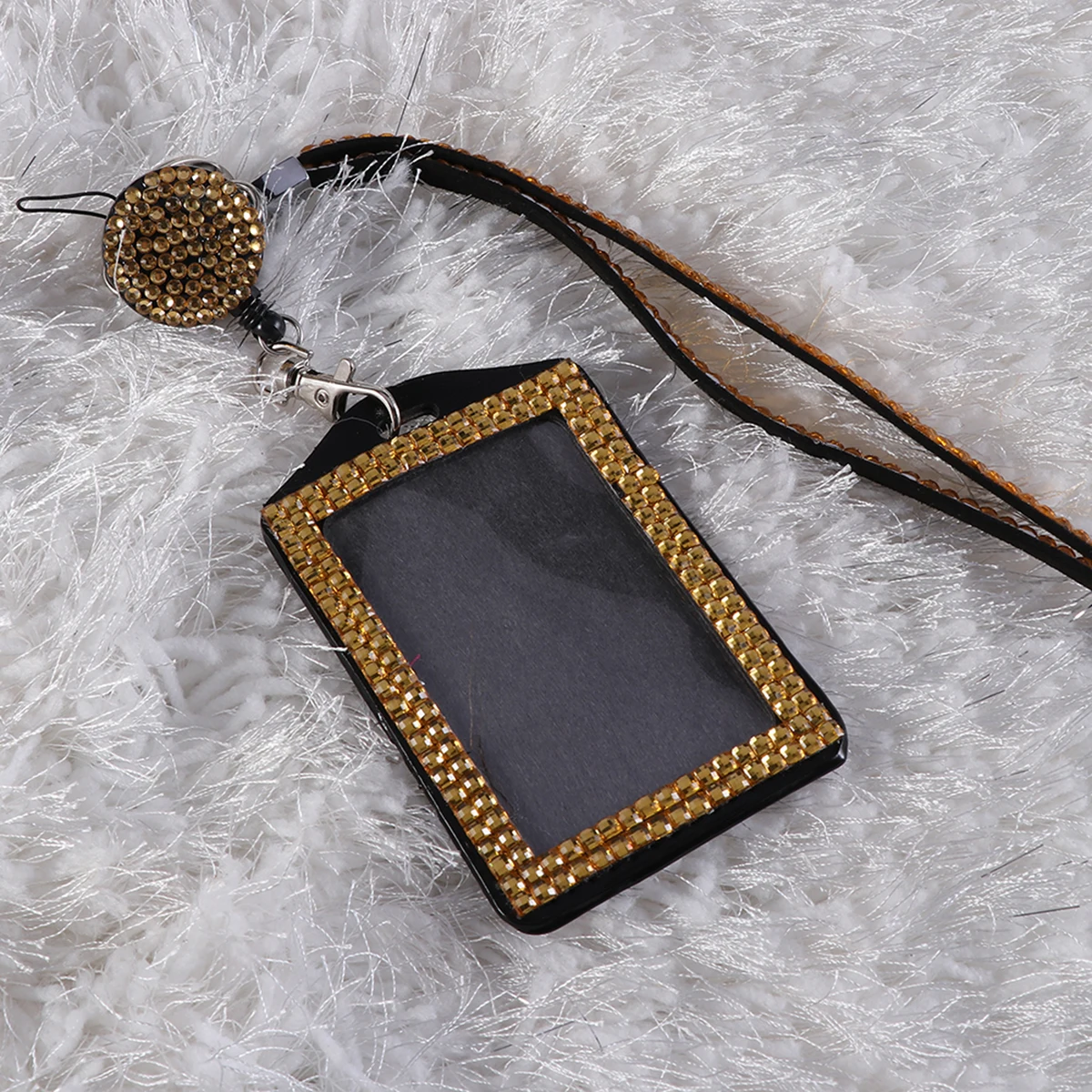 Mobile Phone Chain Lanyards Holder Business Case Badge Credit Easy Buckle Travel Premium Clear Protection Gift