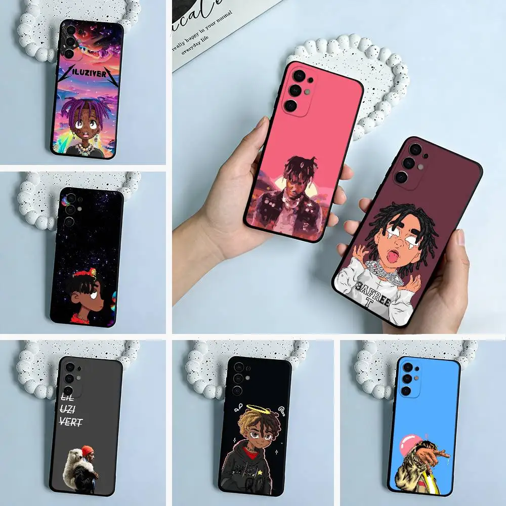 Rapper Lil Uzi V-Vert Soft Silicone Case for Samsung S25, S24, S21, S22, S23, S30, Ultra, S20, Plus, FE, Lite-Black