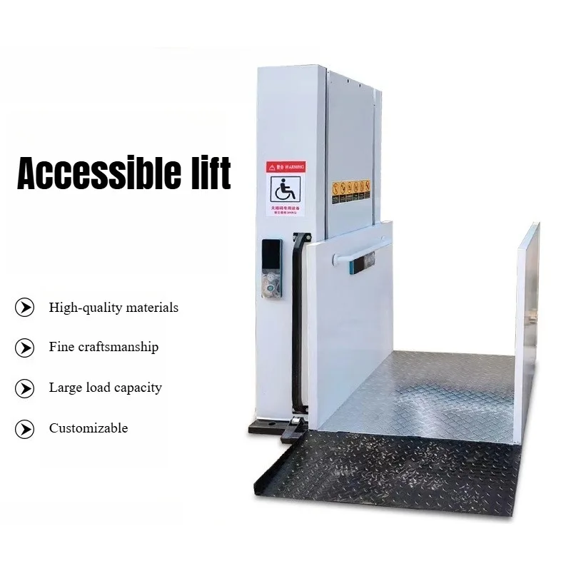 

Custom Wheelchair Lift Manufacturer Electric Hydraulic Vertical Platform Lift ADA Commercial Accessibility Elevator