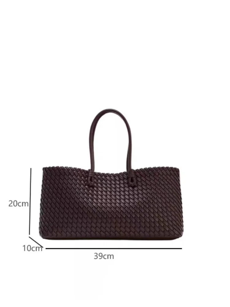 2025 Nuove borse tote in pelle vegana di design di lusso Borse a tracolla singole da donna di grande capacità di alta qualità