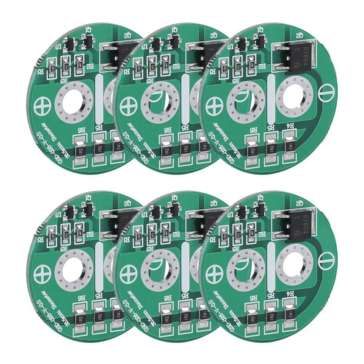 6Pcs Super Capacitor Balance Board 2.5V Super Farad Capacitor Protection Board Voltage Limiting Circuit Board