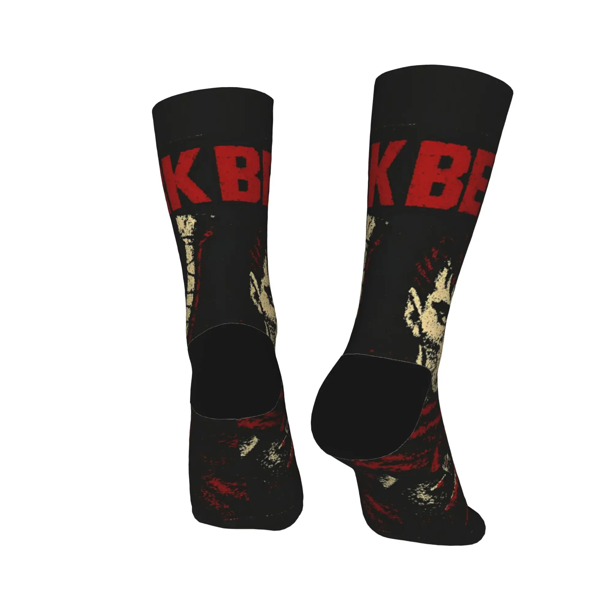 أنيمي B-bererks الجوارب الجرافيك جوارب المضادة للانزلاق الرجال الجوارب عالية الجودة الخريف خمر الجري الجوارب