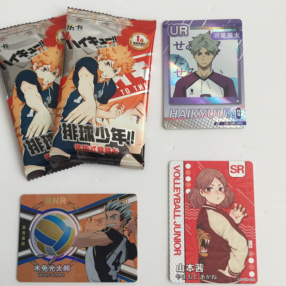 Haikyuu Card The Junkyard Showdown Is Coming Hotly with A Passionate Opening Classic Collectible Card Toys and Gifts