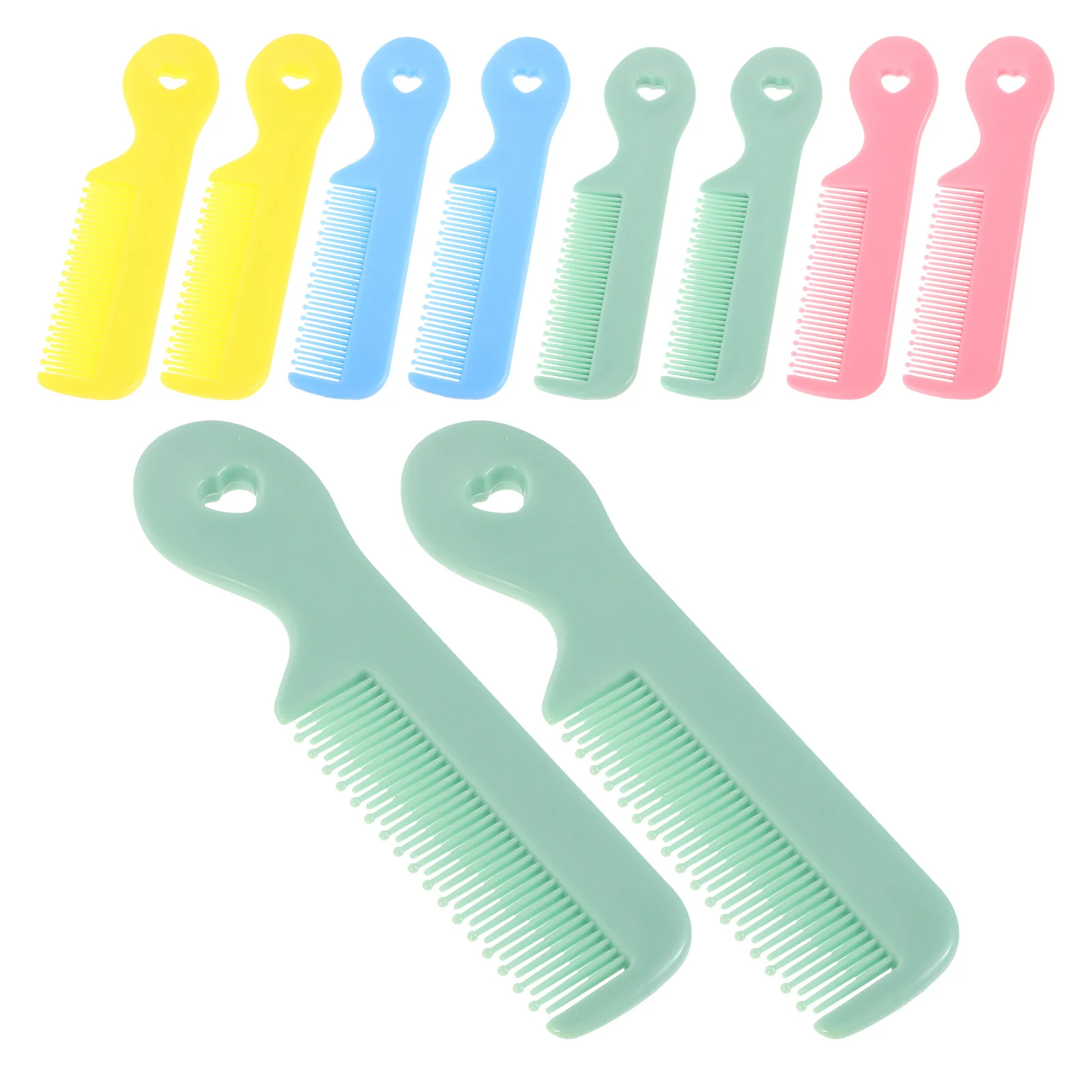 

Набор детских расчесок, 16 шт., мини-расчески из пластика ярких цветов для девочек, нежная защита кожи головы, портативная маленькая расческа для малышей