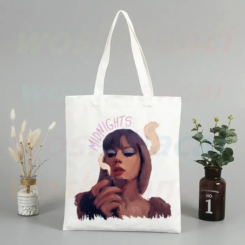 حقيبة تسوق نسائية من Taylor صديقة للبيئة قابلة لإعادة الاستخدام حقيبة يد نسائية حقيبة يد جامعية حقيبة كتف كبيرة للسيدات للمتسوقين