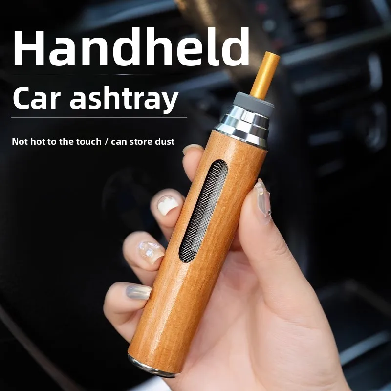 

Car Ashtray, Bullet-free, Anti-fly, Anti-ash Smoking Nozzle, Lazy Driving in The Car, Smoking Cans Not Drop Ash Artifact