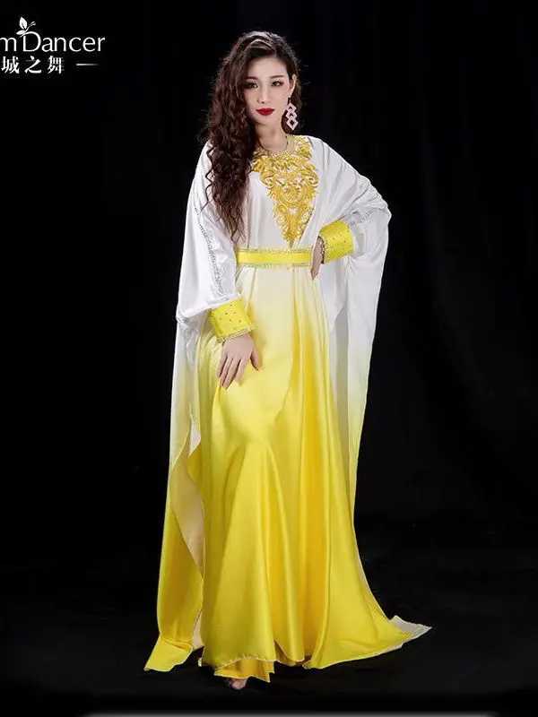 

Индийская танцевальная одежда, платье для танца живота, Khaleegy, Халиджи, стиль талии, халат для волос, платье для соревнований