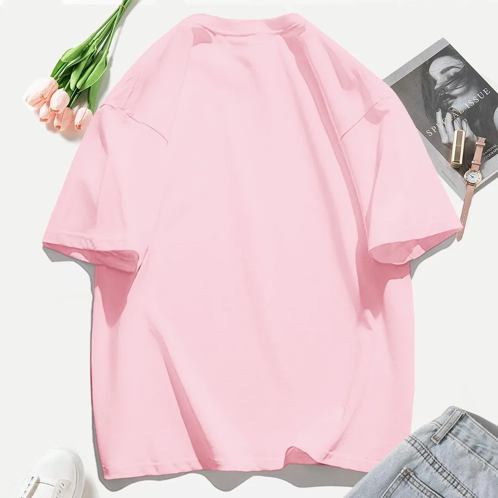 Moscow Russia Printing T-Shirts Womens Cotton Summer Short Sleeve T Shirt Comfortable O-Neck Oversized Tops Street Soft Tees