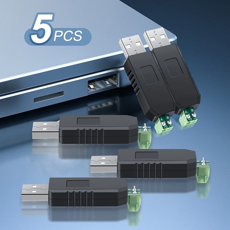 Adaptador Conversor USB para RS485 485, Suporte para Win7 XP Vista Linux, Wince5.0