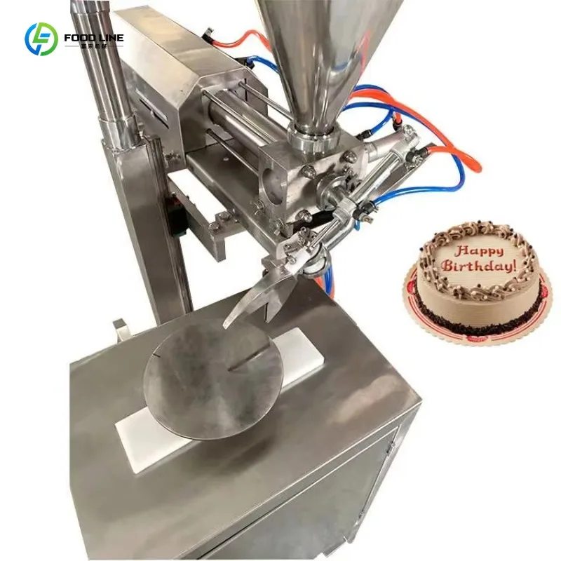 Customized Hot Sale Cake Frosting Smoother Birthday Cake Bread Ice Cream Sprinkler Machine