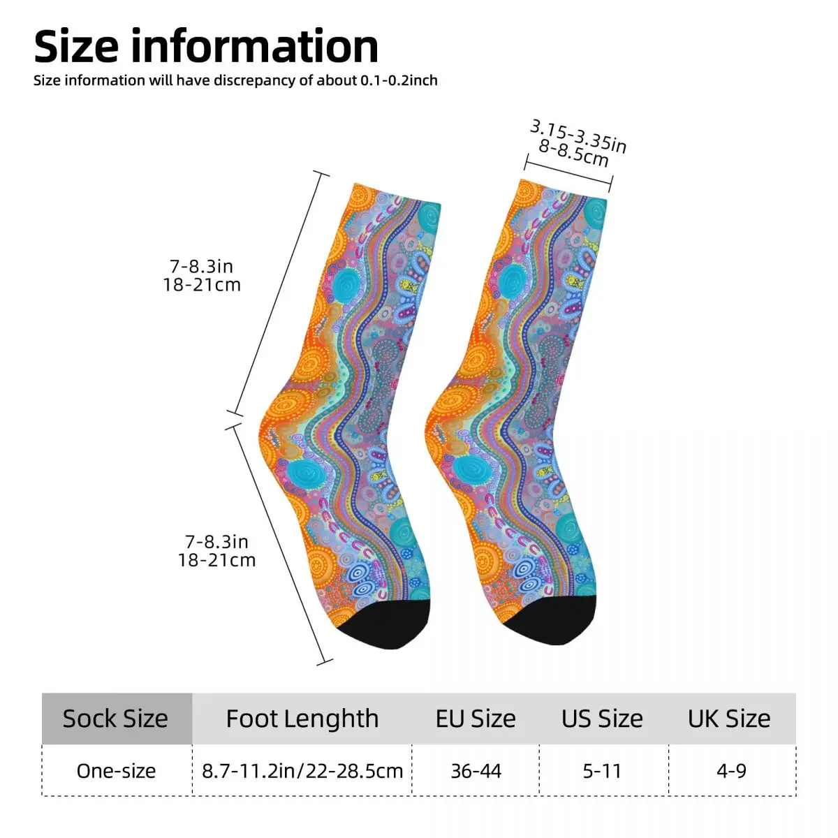 Funny Men's Socks Family Gathering Retro Harajuku Hip Hop Casual Pattern Crew Crazy Sock Gift Printed