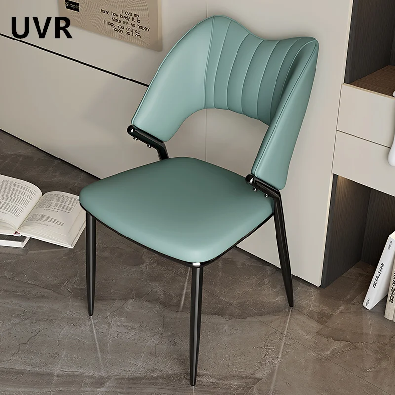 Chaise de salle à manger simple avec dossier, style moderne et luxueux, chaise de designer, chaise de réception et de négociation, chaise de restaurant et de café