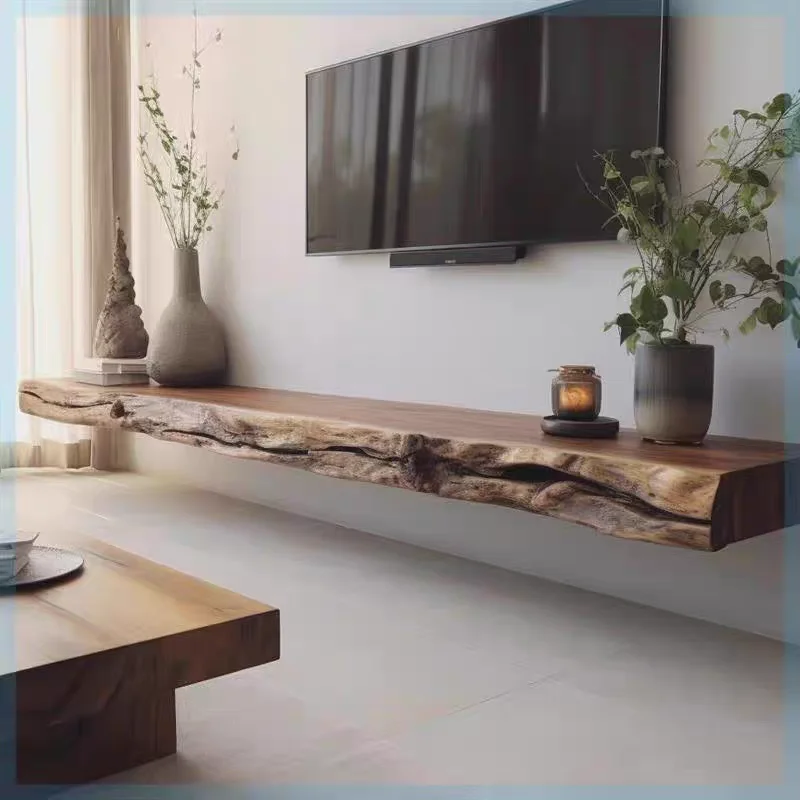 Minimalist Mounted Mobili Per La Casa Home Furniture Wooden Modern Tv Stands Living Room Wall For Suspended Tv Stands Bedroom