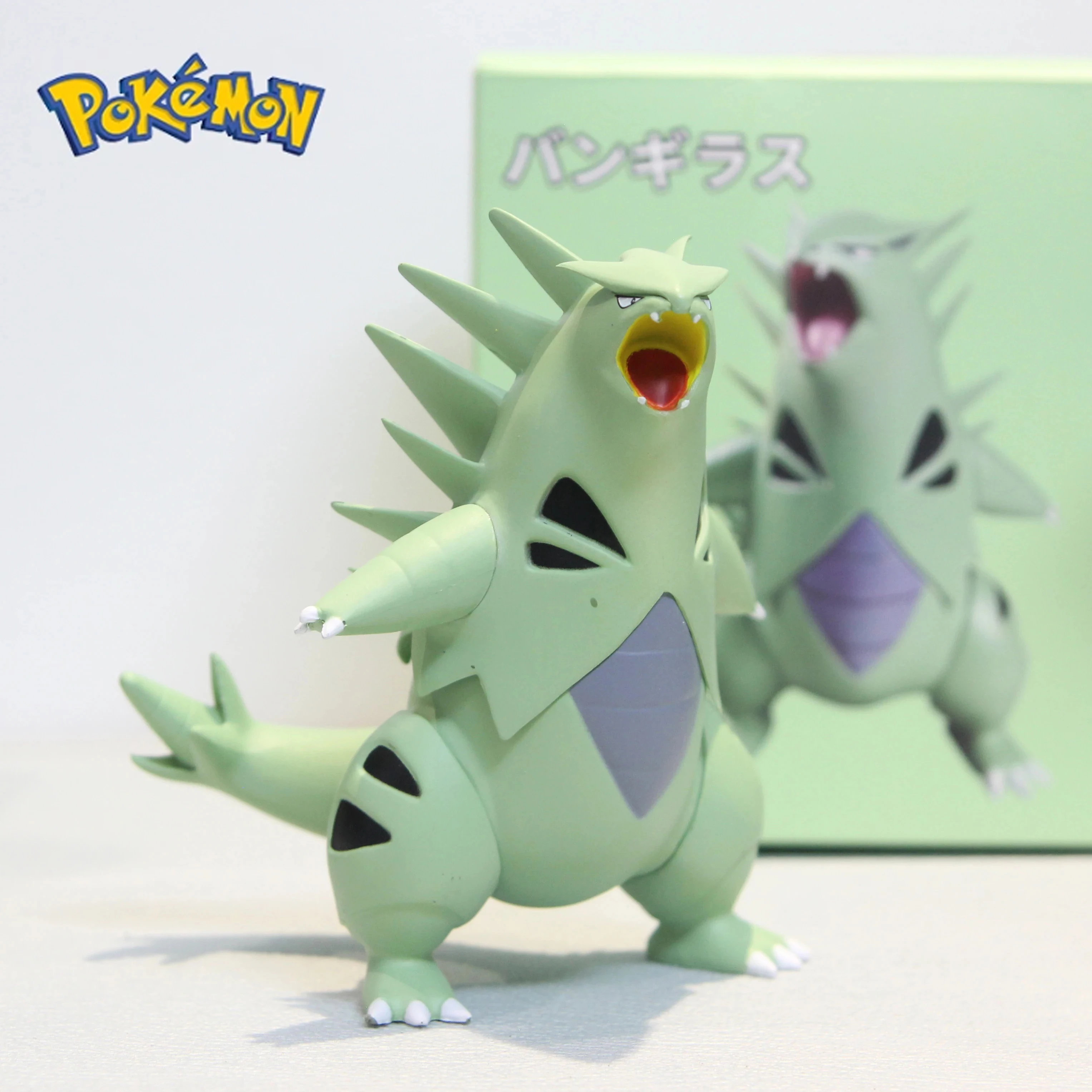 Pokemon Anime Figure Tyranitar Figures Peripheral 11cm PVC GK Statue Model Collectible Desktop Decoration Children Toys Gifts