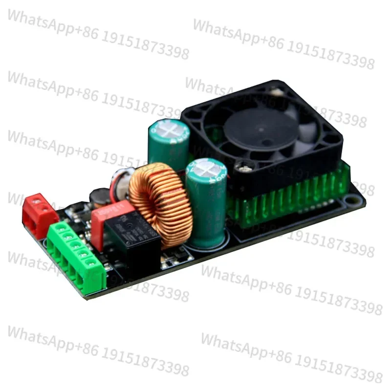 

DLHiFi New 500W Mono Class D HIFI Digital High Power Amplifier Board With Speaker Protection Relay Better Than LM3886 IRS2092S