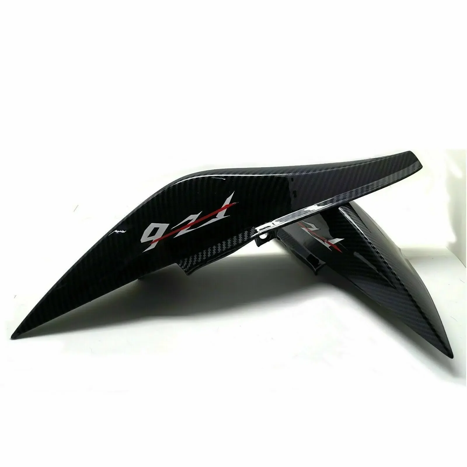 Hydro Dipped Carbon Fiber Finish Front Headlight Turn Signal & Rear Side Tail Fairing Kit For Yamaha FZ 6 FZ6 FZ-6 2004-2009 image 2