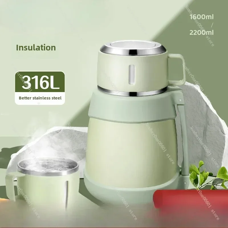 

Big Belly Thermos Cup High Value Children's Thermal Insulation Pot Going Out Large Capacity