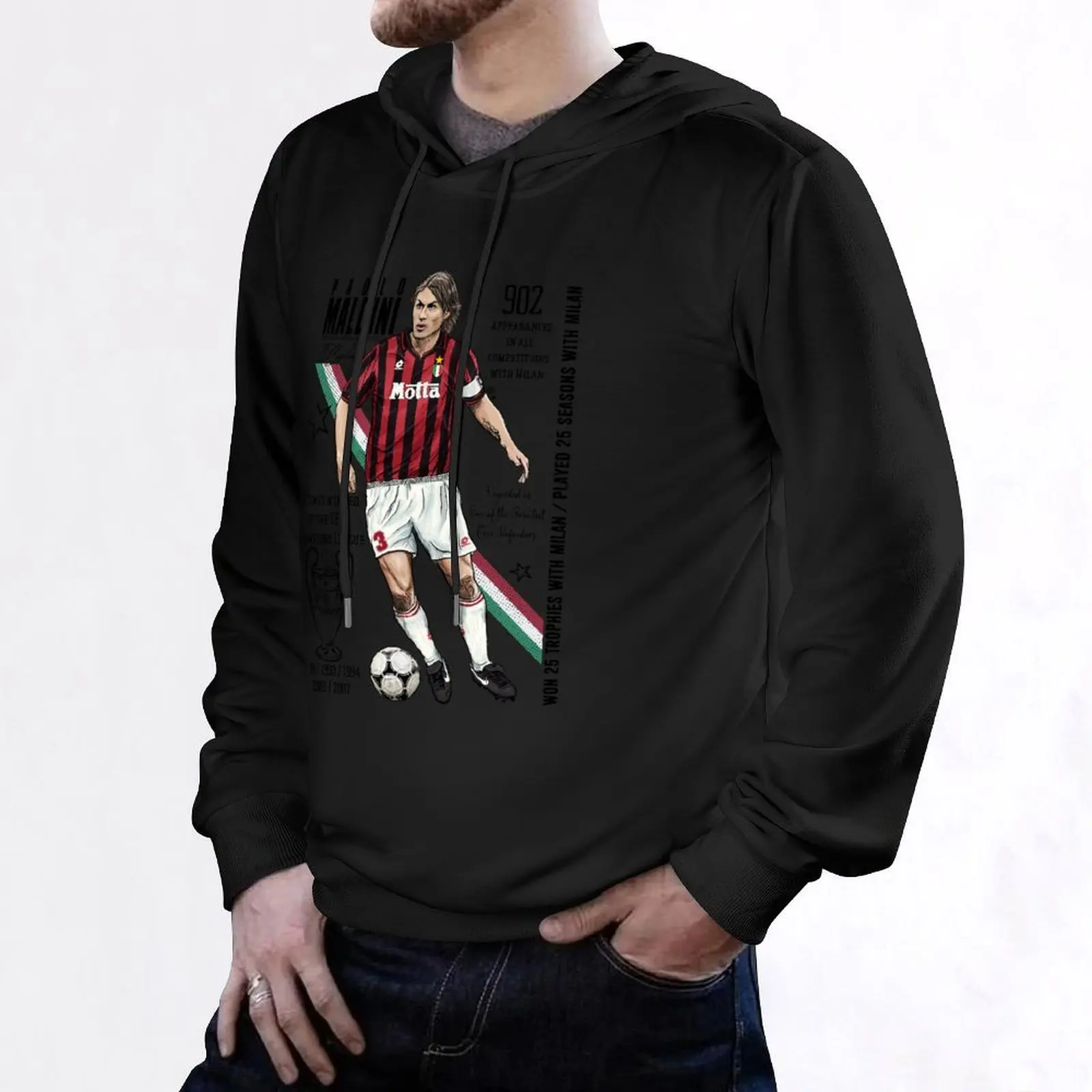 Maldini - ll Capitano Hoodie japanese style men wear korean style clothes men clothing hoodies for men