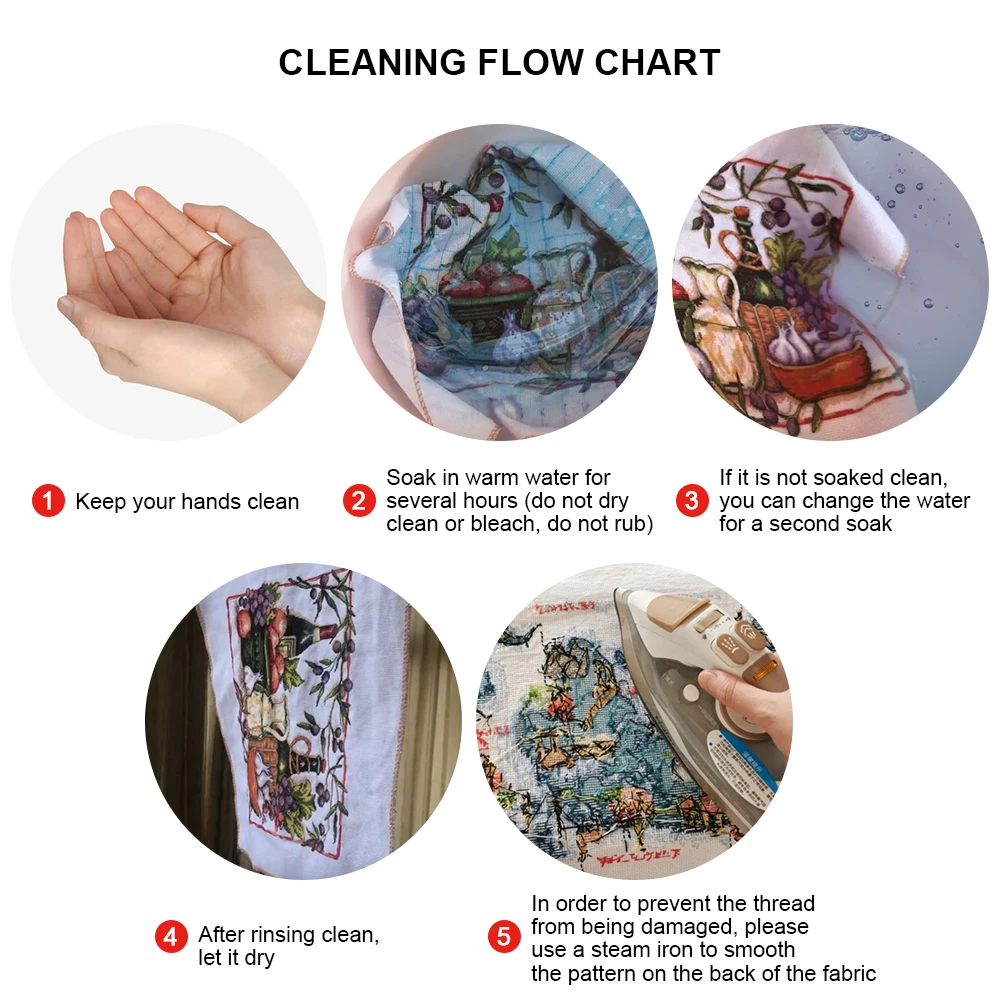 

Cat Printed Cross Stitch Kit 40x55cm DIY 11CT Embroidery Craft Set Home Decor