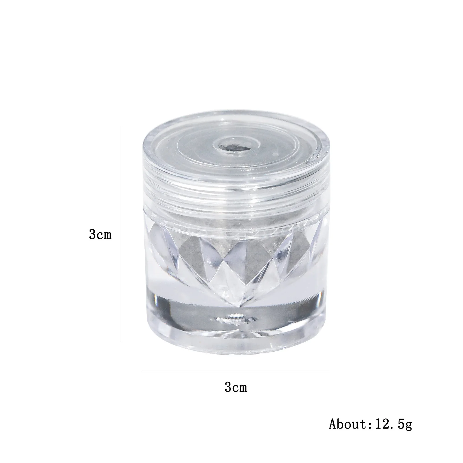 Upgrade fluwelen Cat Eye magnetisch poeder porselein wit 9D-effect passend bij elke kleuren DIY Nail Art decoratie chroompigment - afbeelding 2