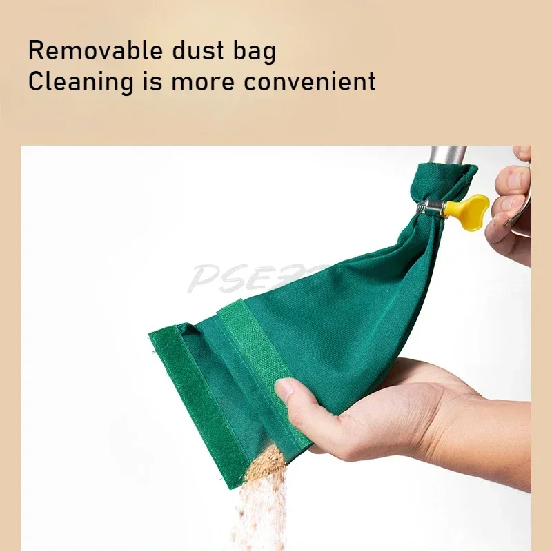 New Aluminum Alloy Dual-purpose Vacuum Gun with High Suction Power To Quickly Remove Dust/debris